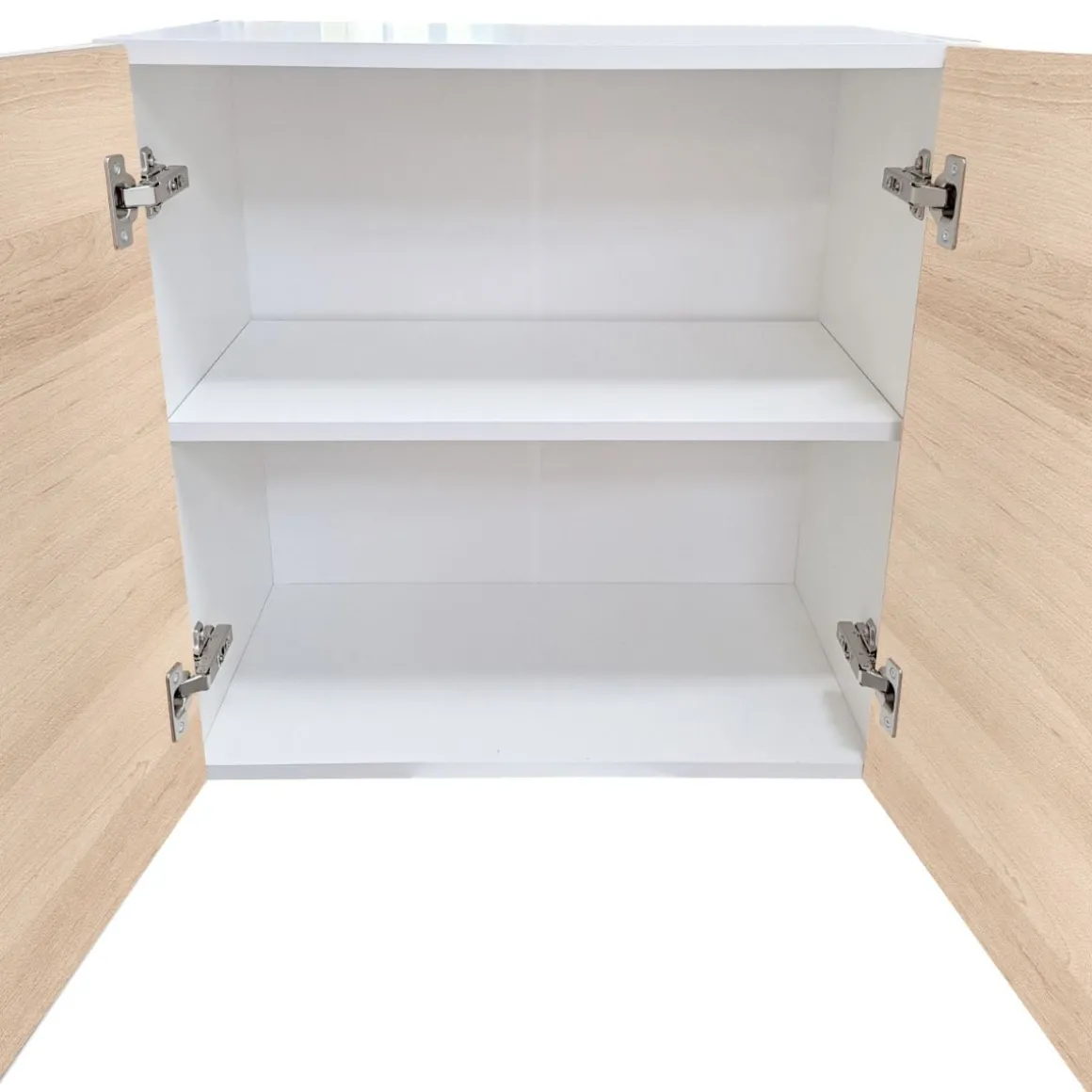 BASE ECO CM 60X46 H.82 BIANCO E ROVERE ARTISAN