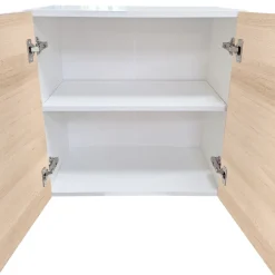 Base Eco Cm 80x46 H. 82 Bianco E Rovere Artisan in offerta