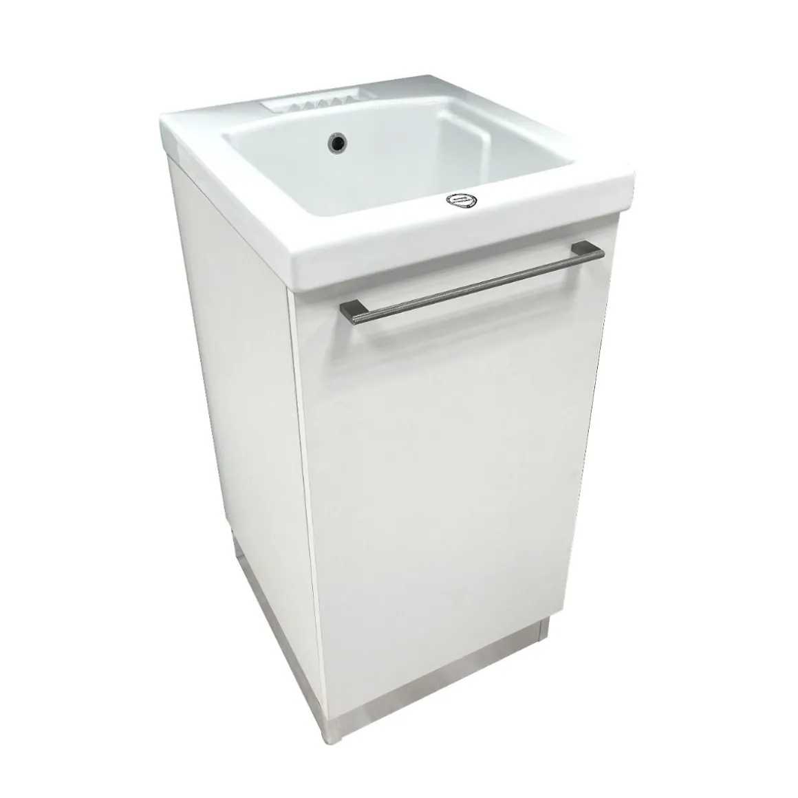 Base lavatoio in laminato perla
