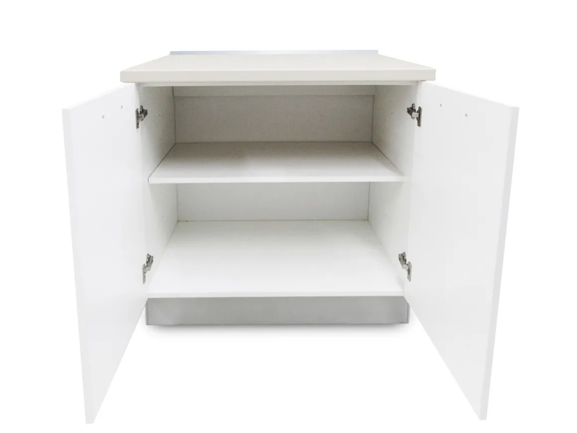 BASE MIRA 90X60 H. 86 BIANCO LUCIDO