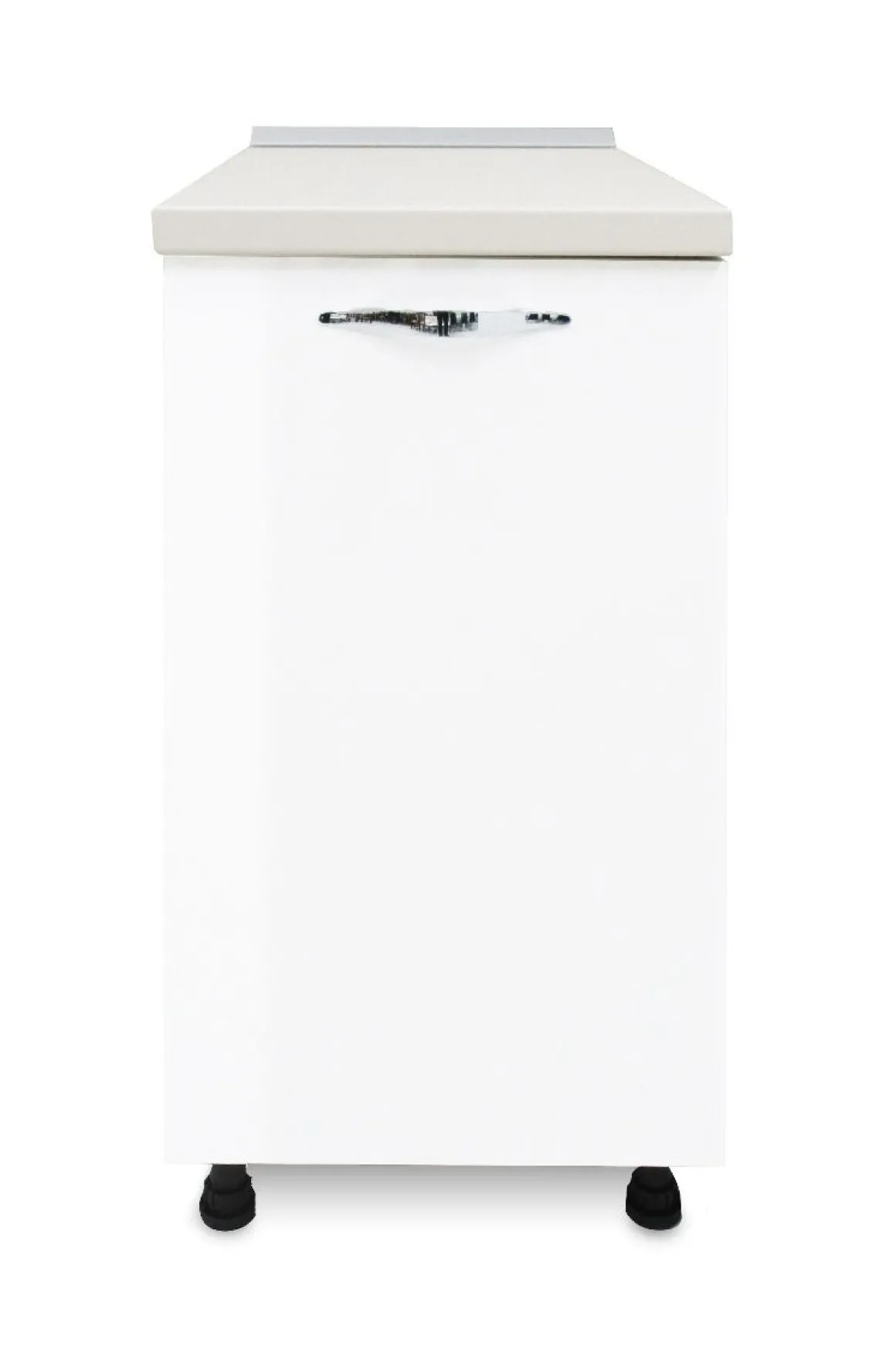 BASE MIRA 45X60 H. 86 BIANCO LUCIDO