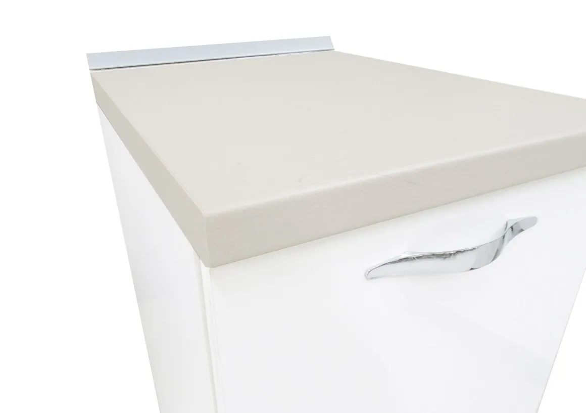 BASE MIRA 45X60 H. 86 BIANCO LUCIDO