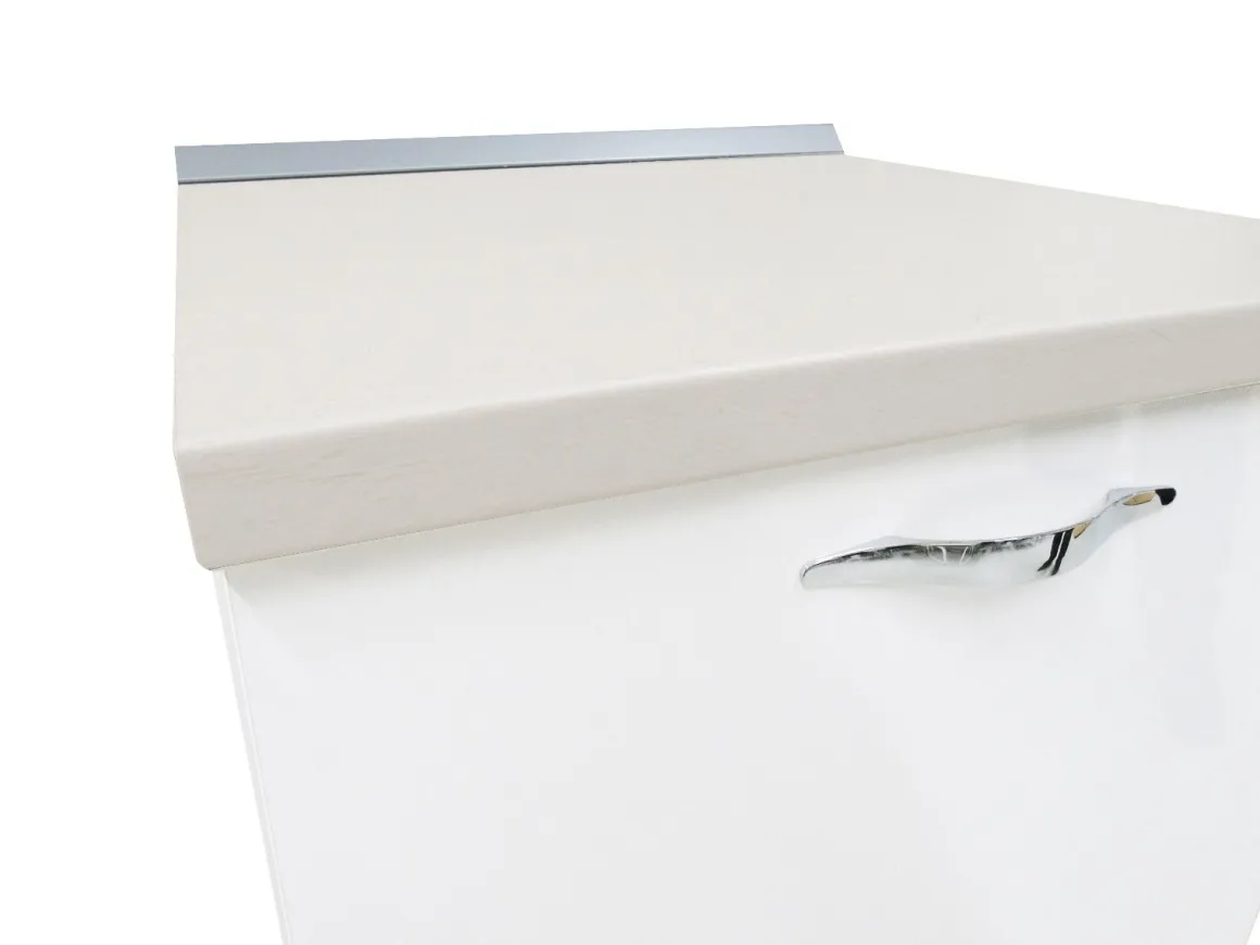 BASE MIRA 60X60 H. 86 BIANCO LUCIDO
