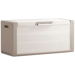 BAULE MOD. GULLIVER IN RESINA CM 118X48 H 55 SABBIA E BEIGE: vendita online BAULE MOD. GULLIVER IN RESINA CM 118X48 H 55 SABBIA E BEIGE in offerta