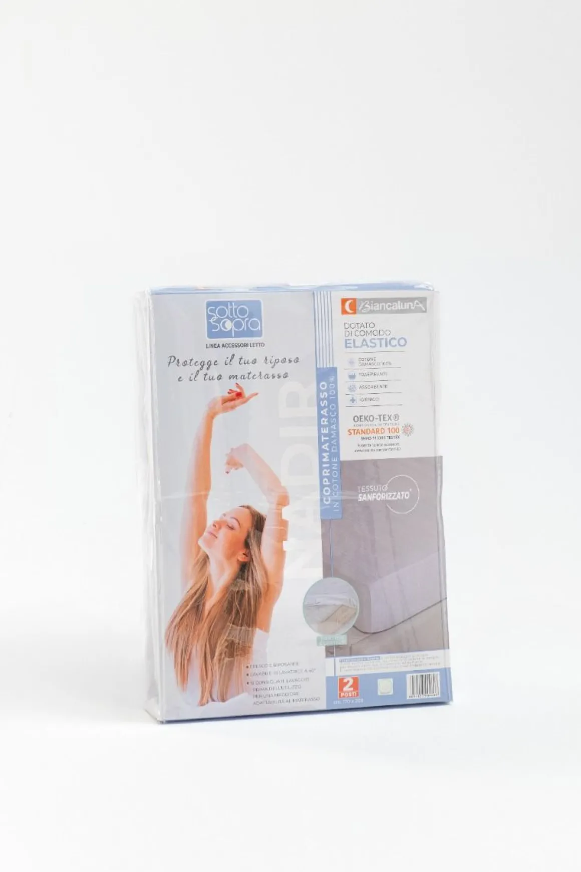 BIANCALUNA - COPRIMATERASSO NADIR 1P 90X200CM LINEA SOTTOSOPRA: vendita online BIANCALUNA - COPRIMATERASSO NADIR 1P 90X200CM LINEA SOTTOSOPRA in offerta
