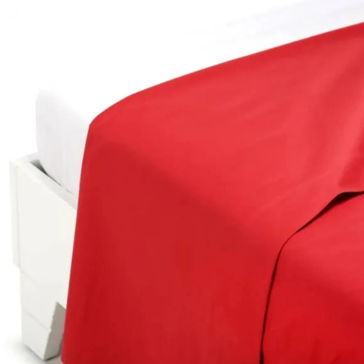 BIANCALUNA - LENZUOLO 1P SOPRA 160X290 CM ROSSO LINEA COLORED: vendita online BIANCALUNA - LENZUOLO 1P SOPRA 160X290 CM ROSSO LINEA COLORED in offerta