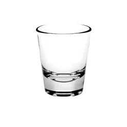 BICCHIERE DA LIQUORE IN VETRO TRASPARENTE LINEA DORA 50CC