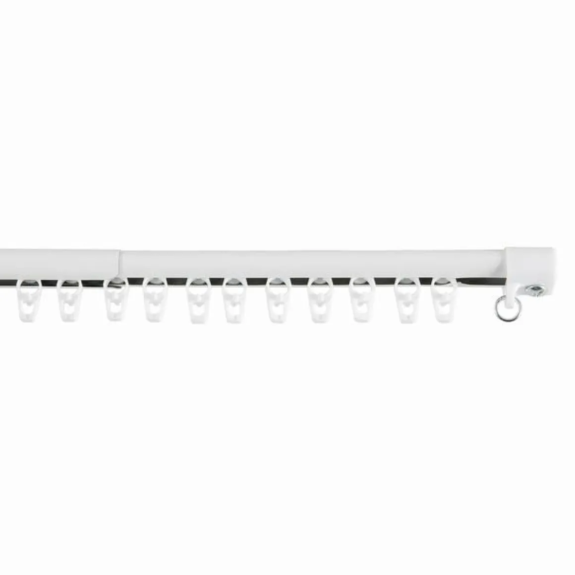BINARIO BASICO ESTENSIBILE PER TENDE 160-300CM BIANCO: vendita online BINARIO BASICO ESTENSIBILE PER TENDE 160-300CM BIANCO in offerta