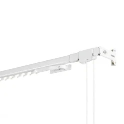 BINARIO RINFORZATO ESTENSIBILE PER TENDE 70-120CM BIANCO: vendita online BINARIO RINFORZATO ESTENSIBILE PER TENDE 70-120CM BIANCO in offerta