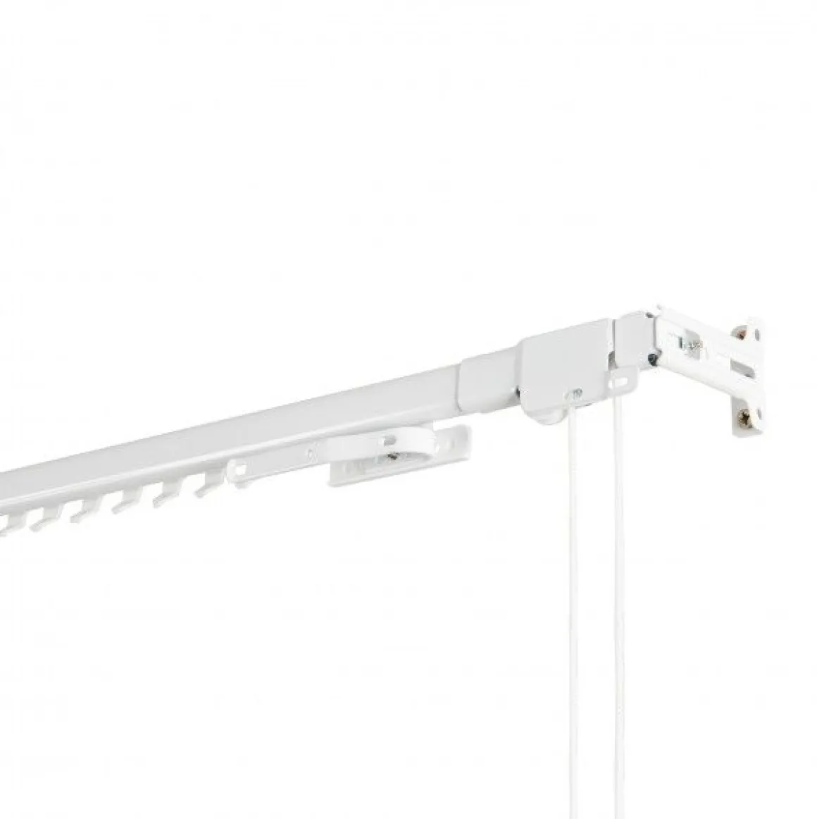 BINARIO RINFORZATO ESTENSIBILE PER TENDE 70-120CM BIANCO: vendita online BINARIO RINFORZATO ESTENSIBILE PER TENDE 70-120CM BIANCO in offerta