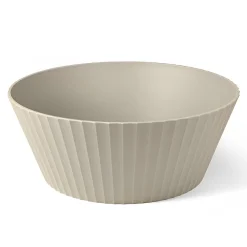 BLIM PLUS - CIOTOLA IN POLIPROPILENE LINEA NETTUNO 30X12CM GRIGIO MOKA