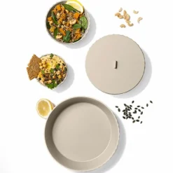 BLIM PLUS - CIOTOLA LINEA HERA 11X6CM GRIGIO MOKA