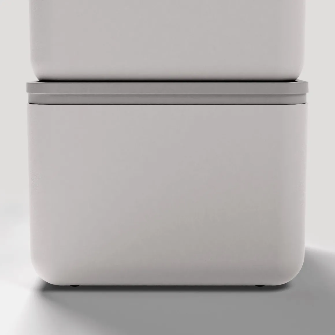 BLIM PLUS - CONTENITORE PEEK BOX QUADRO SILK 13.3X13.3X10CM 1.3LT
