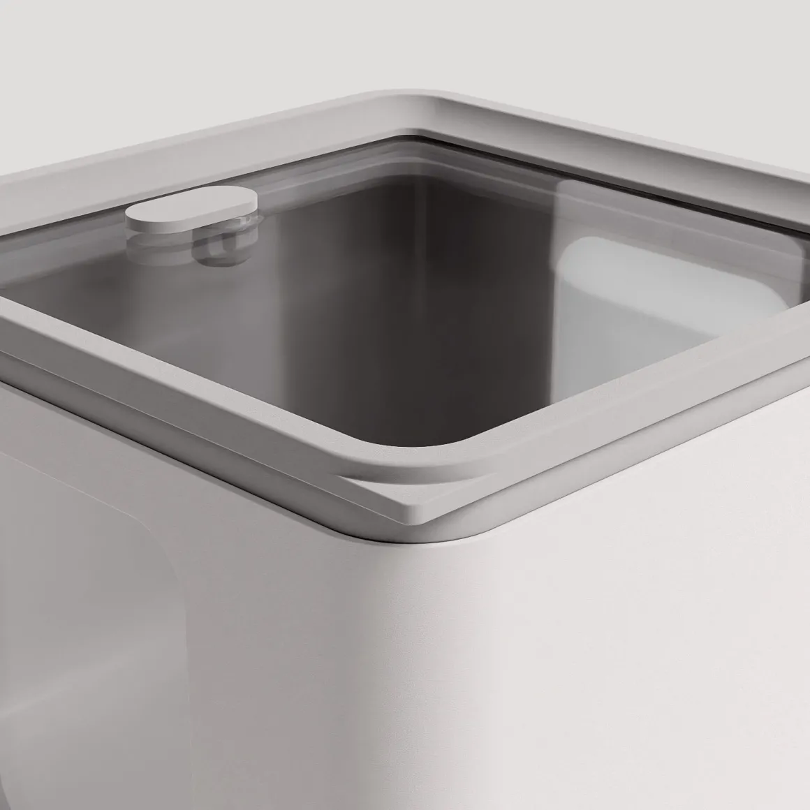 BLIM PLUS - CONTENITORE PEEK BOX QUADRO SILK 13.3X13.3X10CM 1.3LT