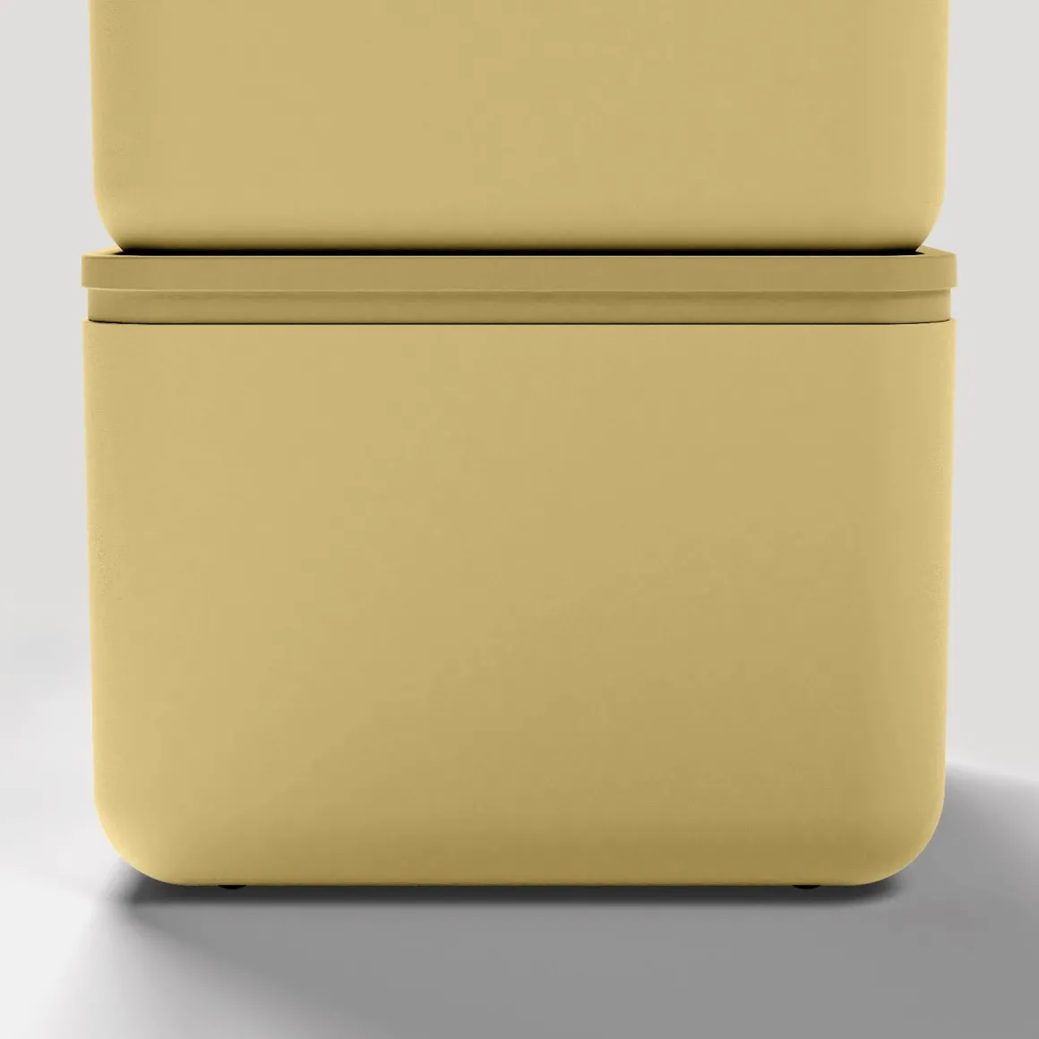 BLIM PLUS - CONTENITORE PEEK BOX QUADRO CITRUS 13.3X13.3X10CM 1.3LT