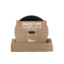 BLIM PLUS - COPERCHIO LINEA PAESTUM DIAM. 15CM NERO CARBONE