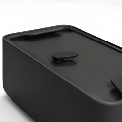BLIM PLUS - LUNCHBOX BAULETTO NERO CARBONE 18X9.5X13.5CM 450ML