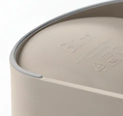 BLIM PLUS - SPREMIAGRUMI LINEA OBLO' 22X14X12CM GRIGIO MOKA