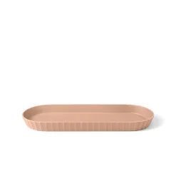 BLIM PLUS - VASSOIO IN POLIPROPILENE LINEA MINERVA 37.5X15CM ROSA