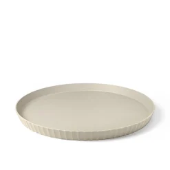 BLIM PLUS - VASSOIO IN POLIPROPILENE LINEA ATENA 40X3CM GRIGIO MOKA