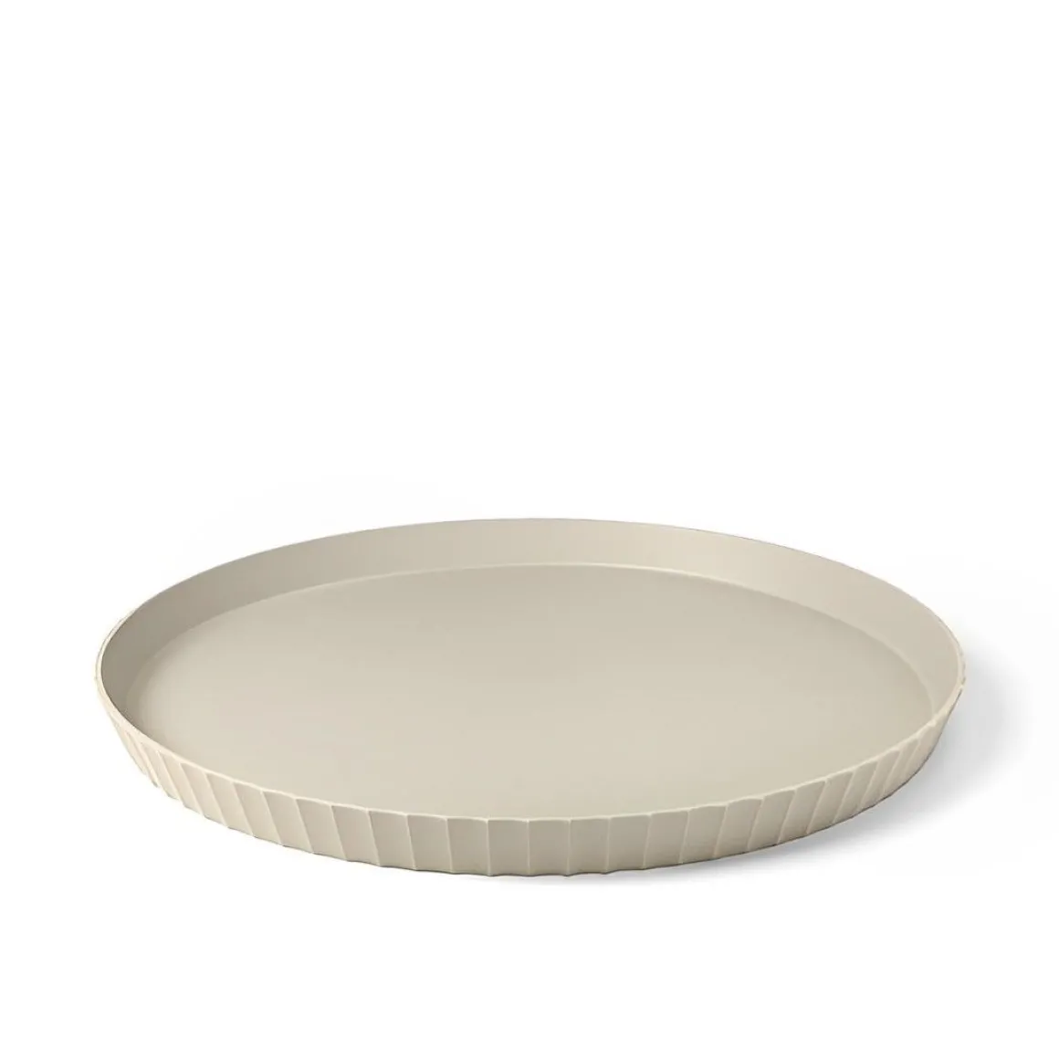 BLIM PLUS - VASSOIO IN POLIPROPILENE LINEA ATENA 40X3CM GRIGIO MOKA