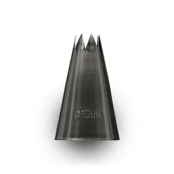 BOCCHETTA IN ACCIAIO INOX PER SAC A POCHE FORO STELLA DIAM. 10MM