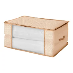 BORSA GUARDAROBA IN TNT E PVC 60X45 H. 30CM: vendita online BORSA GUARDAROBA IN TNT E PVC 60X45 H. 30CM in offerta