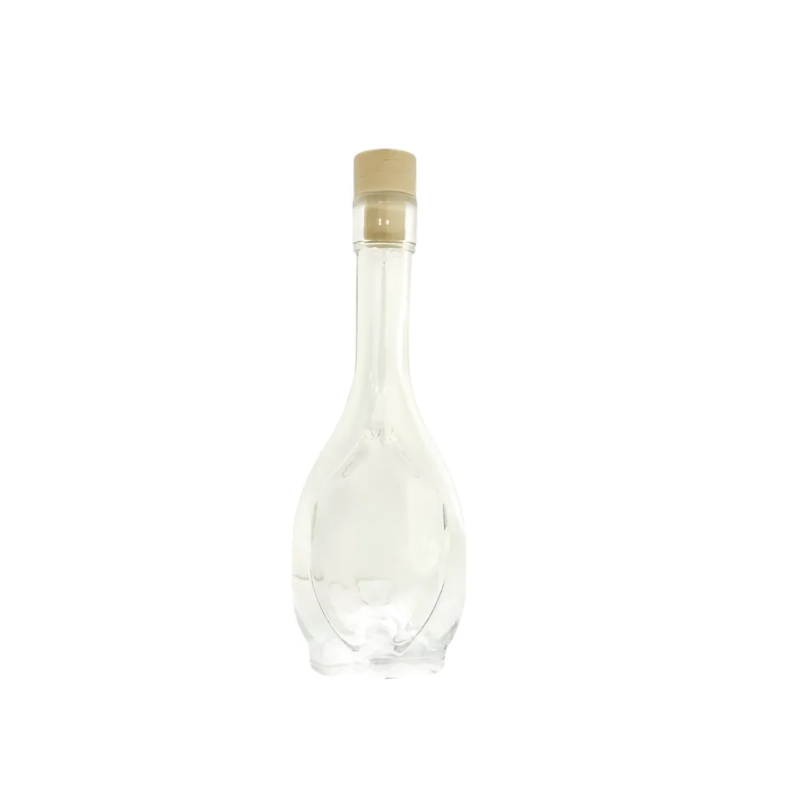 BOTTIGLIA IKONA CON TAPPO IN SUGHERO 250ML IN VETRO TRASPARENTE