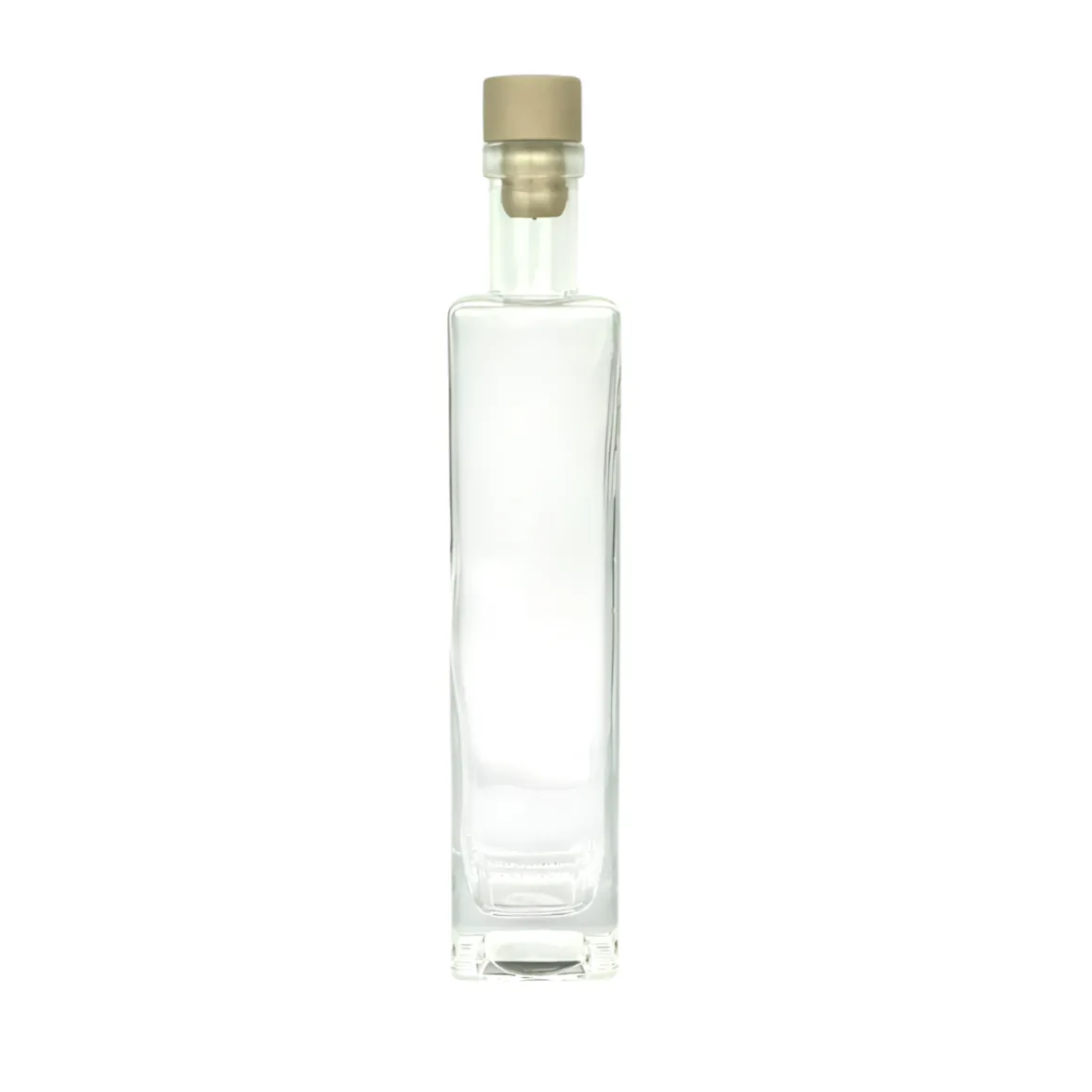 BOTTIGLIA CON TAPPO IN SUGHERO 350ML IN VETRO TRASPARENTE