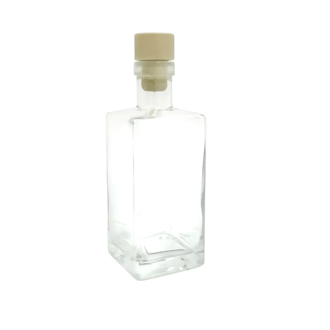 BOTTIGLIA CON TAPPO IN SUGHERO 250ML IN VETRO TRASPARENTE