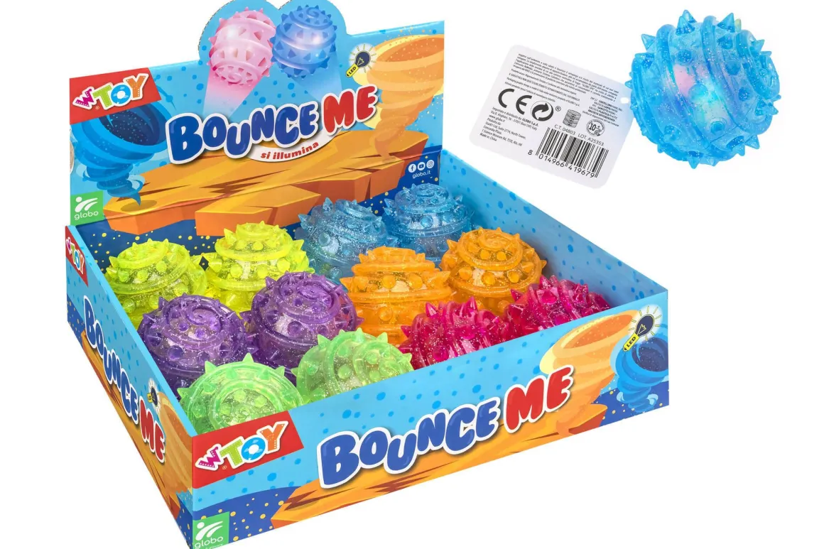 BOUNCE ME PALLINE D 6CM CN LUCI COLORI ASSORTITI: vendita online BOUNCE ME PALLINE D 6CM CN LUCI COLORI ASSORTITI in offerta