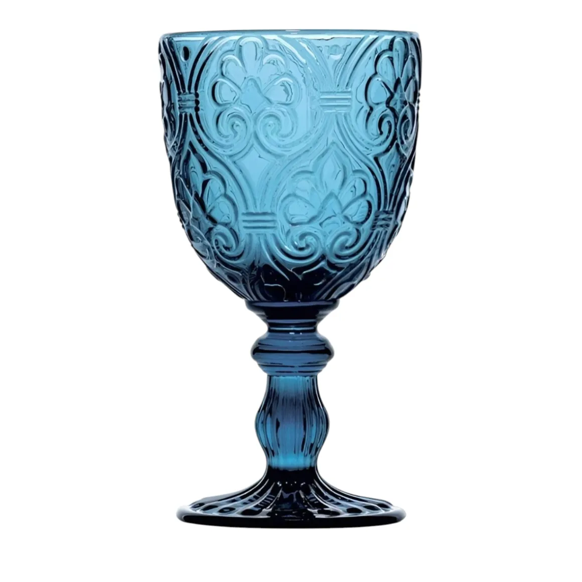 CALICE DA VINO LINEA CORINTO BLUE 300ML