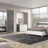 Camera da letto matrimoniale completa rovere e ossido