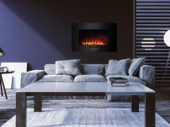 CAMINETTO ELETTRICO MURALE LED