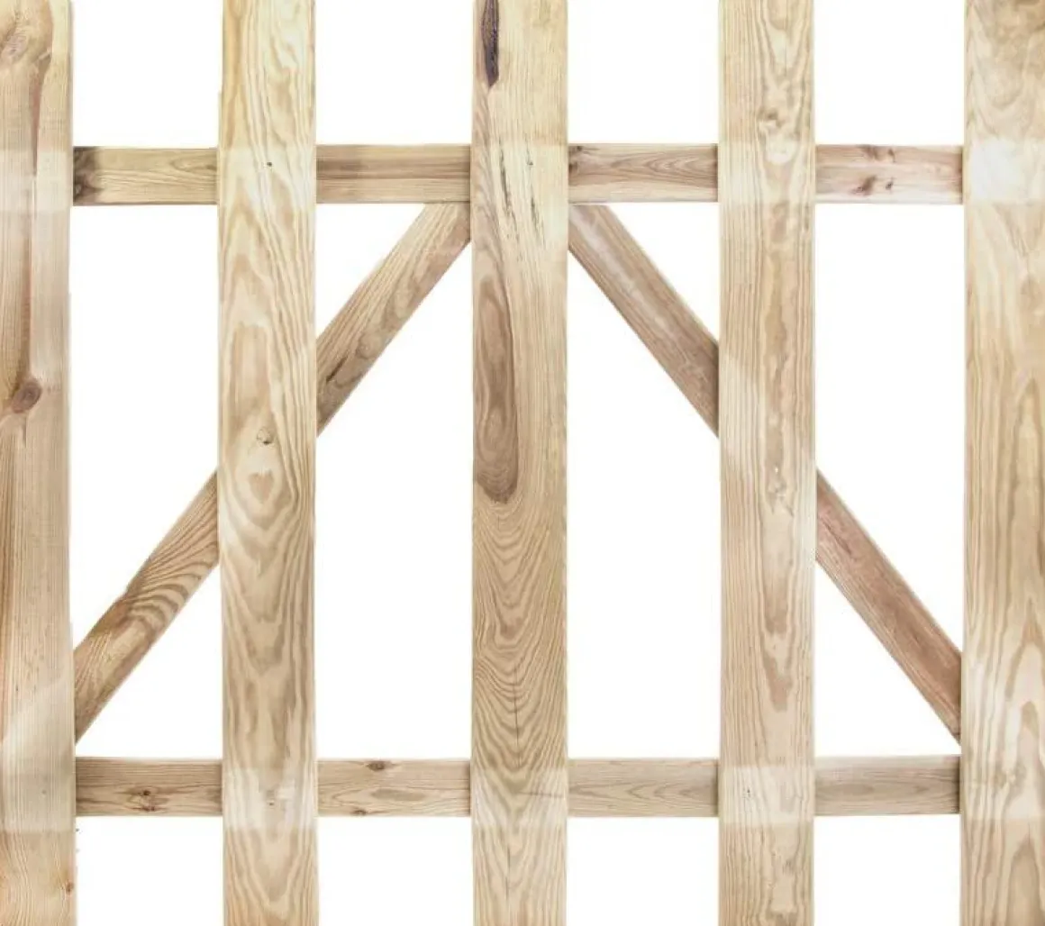 Cancello in legno per esterno: Modello Maremma