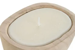 CANDELA PAULAWNIA NATURALE 15X11 H 5CM: vendita online CANDELA PAULAWNIA NATURALE 15X11 H 5CM in offerta