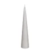 CANDELA A CONO ARGENTO D 25 H 25CM: vendita online CANDELA A CONO ARGENTO D 25 H 25CM in offerta