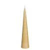 CANDELA A CONO ORO D 25 H 25CM: vendita online CANDELA A CONO ORO D 25 H 25CM in offerta