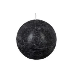 CANDELA A SFERA OLIA NERA D 10CM: vendita online CANDELA A SFERA OLIA NERA D 10CM in offerta