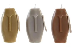 CANDELA IN CERA A VISO 6X5 H 12CM 244GR ASSORTITO: vendita online CANDELA IN CERA A VISO 6X5 H 12CM 244GR ASSORTITO in offerta
