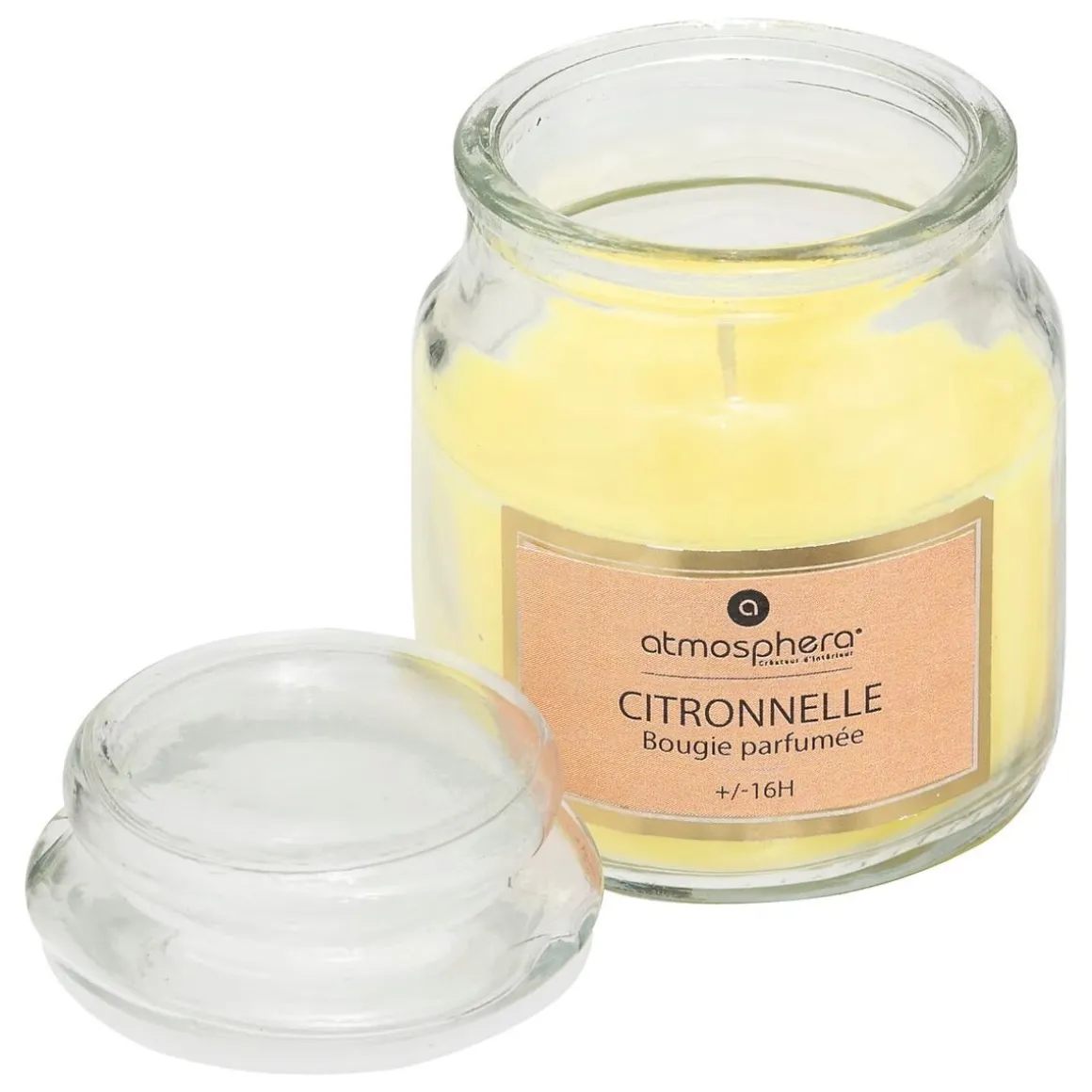 CANDELA PROFUMATA ELOA 70GR IN BARATTOLO IN VETRO CITRONELLA: vendita online CANDELA PROFUMATA ELOA 70GR IN BARATTOLO IN VETRO CITRONELLA in offerta