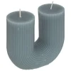 CANDELA U ARANCIONE 11X5.1 H 12CM: vendita online CANDELA U ARANCIONE 11X5.1 H 12CM in offerta