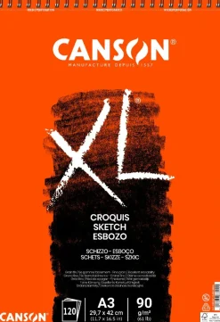 CANSON - ALBUM SPIRALATO XL SKETCH A3 20 FOGLI: vendita online CANSON - ALBUM SPIRALATO XL SKETCH A3 20 FOGLI in offerta