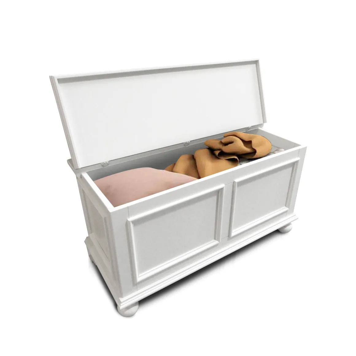 CASSAPANCA CM 100X44 H. 51 BIANCA: vendita online CASSAPANCA CM 100X44 H. 51 BIANCA in offerta