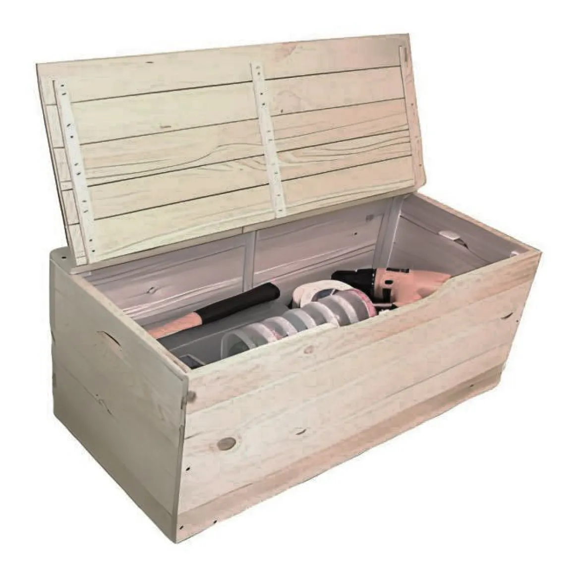 CASSAPANCA CONTENITORE CM 73X35 H. 33 IN LEGNO MASSELLO NATURALE: vendita online CASSAPANCA CONTENITORE CM 73X35 H. 33 IN LEGNO MASSELLO NATURALE in offerta