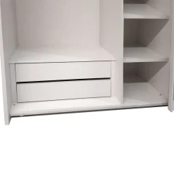 CASSETTIERA 2 CASSETTI CM 87,2 GRIGIO PERLA