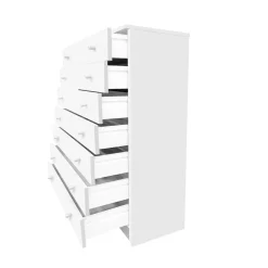 Cassettiera in offerta: cassettiera 6 cassetti bianca