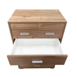 CASSETTIERA MOD. QUADRANTE CM 70X41 H. 112 NOCE STELVIO: vendita online CASSETTIERA MOD. QUADRANTE CM 70X41 H. 112 NOCE STELVIO in offerta