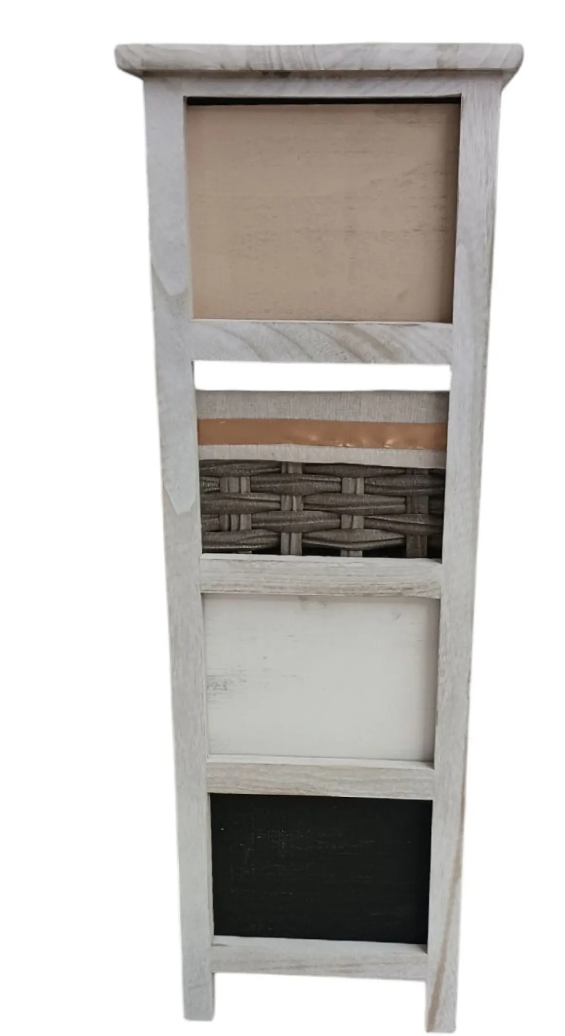 CASSETTIERA MULTIUSO IN LEGNO MASSELLO CM 35X26 H.86 MULTICOLORE : vendita online CASSETTIERA MULTIUSO IN LEGNO MASSELLO CM 35X26 H.86 MULTICOLORE in offerta