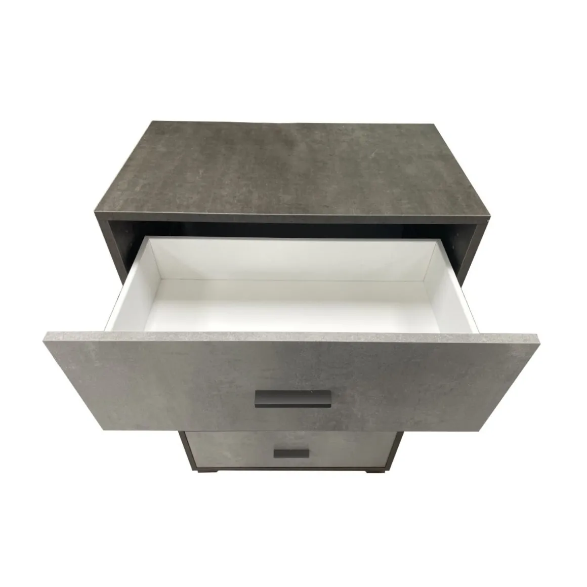 CASSETTIERA QUADRANTE CM 70X41 H. 112 OSSIDO NERO E CEMENTO : vendita online CASSETTIERA QUADRANTE CM 70X41 H. 112 OSSIDO NERO E CEMENTO in offerta